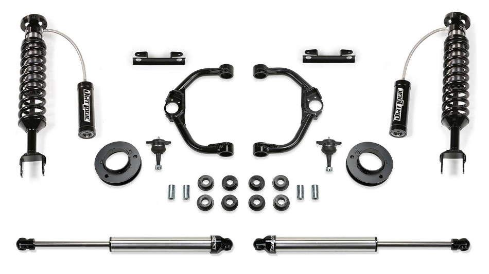 Fabtech 3" BJ UCA Dirt Logic Resi Lift Kit 19-up Ram 1500 2-4WD